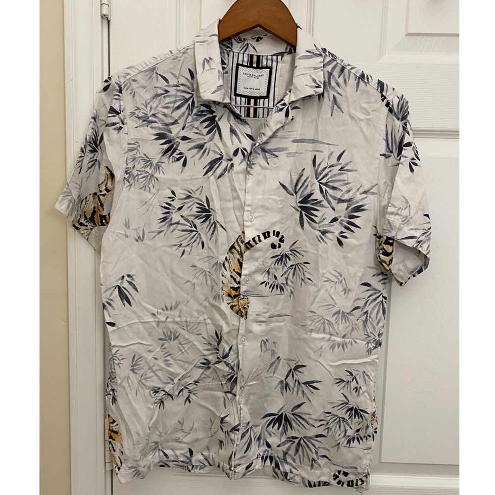 Summer/Hawaiian shirt - white